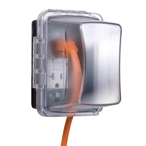 taymac 1 gang rectangle plastic weatherproof electrical box cover|taymac boxes for sale.